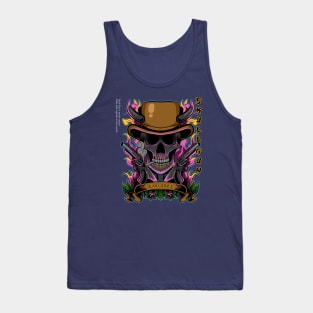 Skull Gun for Your Cool Squad Tank Top